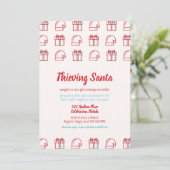 Einladung zur Weihnachtsfeier (Stehend Vorderseite)