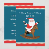 Einladung zur Weihnachtsfeier (Vorne/Hinten)