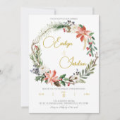 Einladung zur Weihnachtsfeier (Vorderseite)