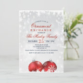 Einladung zur Weihnachtsfeier (Stehend Vorderseite)