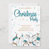 Einladung zur Weihnachtsfeier (Vorderseite)