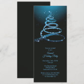 Einladung zur Weihnachtsfeier (Vorne/Hinten)