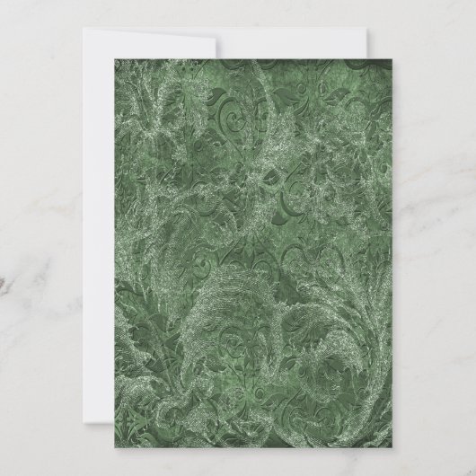 Einladung zur Weihnachtsfeier (Rückseite)