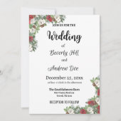 Einladung zur Weihnachtsfeier (Vorderseite)