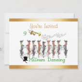 Einladung zur Weihnachtsfeier (Vorderseite)