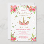 Einladung zur Weihnachtsfeier (Vorderseite)