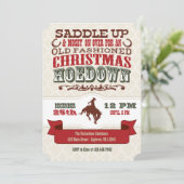 Einladung zur Weihnachtsfeier (Stehend Vorderseite)