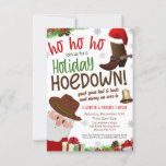 Einladung zur Weihnachtsfeier<br><div class="desc">Weihnachts Land Hoedown Einladung</div>