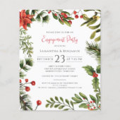 Einladung zur Weihnachtsfeier (Vorderseite)