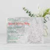 Einladung zur Weihnachtsfeier (Stehend Vorderseite)