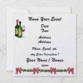 Einladung zur Weihnachtsfeier-Hütte - SRF (Rückseite)