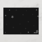 Einladung zur Weihnachtsfeier Postkarte (Rückseite)