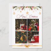 Einladung zur Weihnachtskarte (Vorderseite)