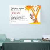 Einladung zur Weihnachtskirche Banner (Messeveranstaltung)