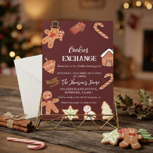 Einladung zur Weihnachtsplätzchen-Tauschparty in R