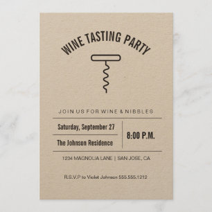 Einladung zur Weinprobe