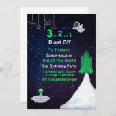 Einladung zur Weltraumtage (Vorne/Hinten)