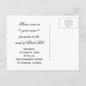 Einladung zur Werbeaktion der Black-Gelt-Reise (Rückseite)