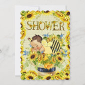 Einladung zur wertvollen Babydusche (Vorderseite)