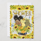 Einladung zur wertvollen Babydusche (Vorderseite)