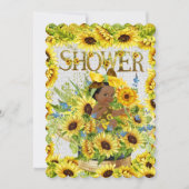 Einladung zur wertvollen Babydusche (Vorderseite)