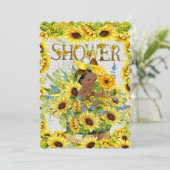 Einladung zur wertvollen Babydusche (Stehend Vorderseite)