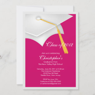 Einladung zur White Grad Graduation Party