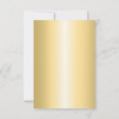 Einladung zur Wiedersehen-Gestaltung von Eleganten (Rückseite)