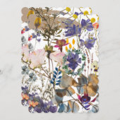 Einladung zur Wildblume (Vorne/Hinten)