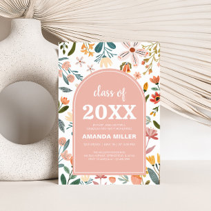 Einladung zur Wildblume Arch Graduation Party