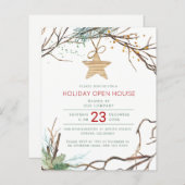 Einladung zur Winterfeiertage (Vorne/Hinten)