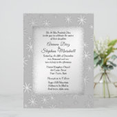 Einladung zur Winterhochzeit (Stehend Vorderseite)