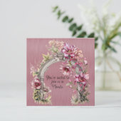 Einladung zur Winterhochzeit in Florida (Stehend Vorderseite)