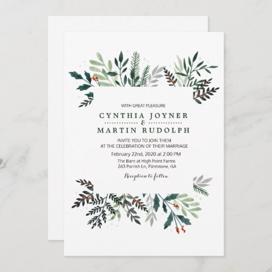 Einladung zur Winterkreide (Vorne/Hinten)