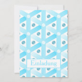 Einladung zur Winterparty (Vorderseite)