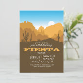 Einladung zur Wüste Locale (Stehend Vorderseite)