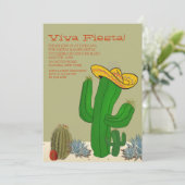 Einladung zur Wüstenlandschaft (Stehend Vorderseite)