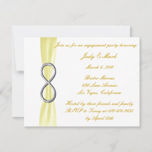 Einladung zur "Yellow Infinity Engagement Party"