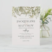 Einladung zur zeitgenössischen Fall-Foliage (Stehend Vorderseite)