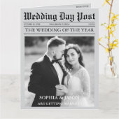 Einladung zur Zeitung und zum Programm (Gelbe Blume)