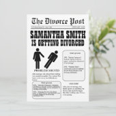 Einladung zur Zeitungsscheidung: Problem gelöst, Q (Stehend Vorderseite)