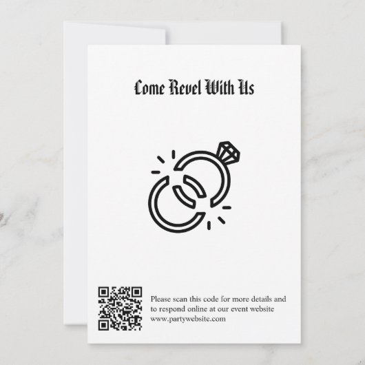 Einladung zur Zeitungsscheidung: Problem gelöst, Q (Rückseite)