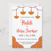 Einladung zur Zeremonie (Vorderseite)