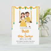 Einladung zur Zeremonie (Stehend Vorderseite)