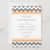 Einladung zur Zickzack Graduierung (Rückseite)