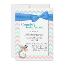 Einladung zur Zickzack Kinderdusche