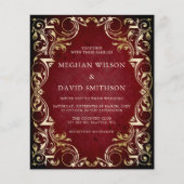 Einladung zur Zierbrauer-Hochzeit (Vorderseite)