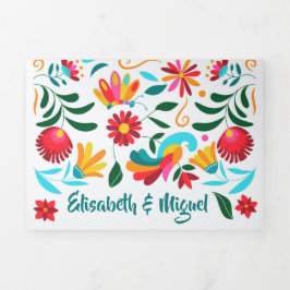 Einladung zur zweisprachigen Hochzeit - Flora Alle