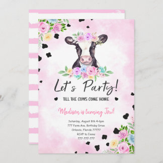 Einladung zur zweiten Geburtstagskuhe