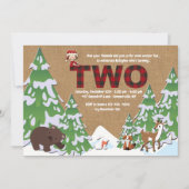 Einladung zur zweiten Geburtstagsparty (Vorderseite)